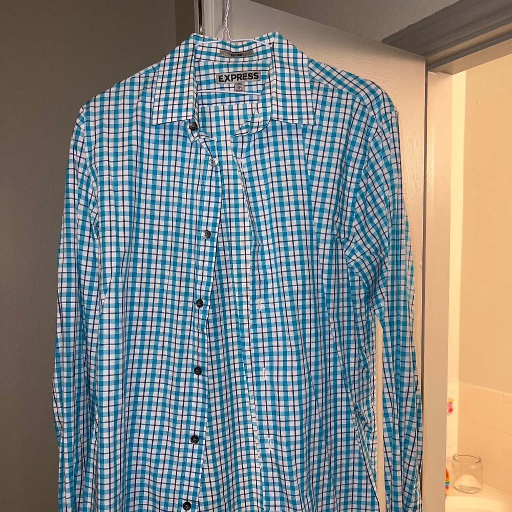 Express - Mens Casual Button Down
